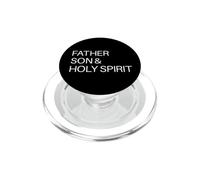 Jesucristo Cruz Hijo Dios Damas Hombres NIÑOS Cristianos PopSockets PopGrip para MagSafe