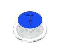 Jesucristo Cruz Hijo Dios Damas Hombres NIÑOS Cristianos PopSockets PopGrip para MagSafe