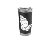 JESUCRISTO CRUZ HIJO DIOS ESPÍRITU MUJERES HOMBRE CRISTIANOS Vaso térmico de acero inoxidable de doble pared