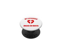 Jesucristo Cruz Hijo Dios Salvavidas Hombre NIÑOS Cristianos PopSockets PopGrip Adhesivo