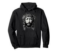 Jesucristo Dios Corona de Espinas Nuevo Testamento Evangelio Sudadera con Capucha