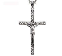 Jesucristo el Collar Colgante de crucifijo del Redentor para Hombres,