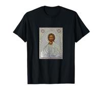 Jesucristo El Salvador Icono Ortodoxo Cristiano Camiseta