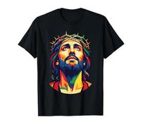 Jesucristo Fe Cristiana Creyentes Religiosos Adoradores Camiseta