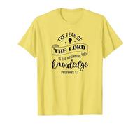 Jesucristo Fe Cristianismo Iglesia Camiseta, Hombre, Limón, 3XL
