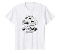 Jesucristo Fe Cristianismo Iglesia Camiseta, Niños, Blanco, 6 años
