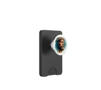 Jesucristo Hijo de Dios en profunda oración Sacrificio PopSockets PopWallet para MagSafe