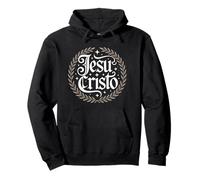 Jesucristo - Hijo de Dios Gótico Fe Diseño Sudadera con Capucha