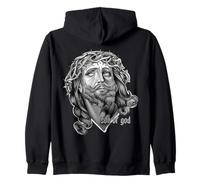 Jesucristo Hijo de Dios Tattoo Flash Sudadera con Capucha