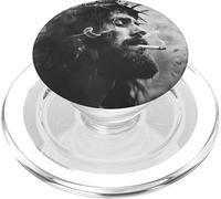 Jesucristo más frío Fuma, Resistencia, Jesús rebelde PopSockets PopGrip para MagSafe