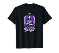 Jesucristo mi Fuerza Dios es Bueno Crucifijo Cristiano Camiseta