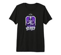 Jesucristo mi Fuerza Dios es Bueno Crucifijo Cristiano Camiseta Premium