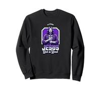 Jesucristo mi Fuerza Dios es Bueno Crucifijo Cristiano Sudadera