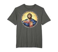 Jesucristo Pantocrátor Icono Bizantino Ortodoxo Camiseta
