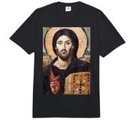 Jesucristo Pantocrátor Icono del Monasterio de Santa Catalina Comfort Colors Adult Heavyweight T-Shirt