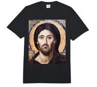 Jesucristo Pantocrátor Icono Monasterio de Santa Catalina Comfort Colors Adult Heavyweight T-Shirt