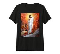 Jesucristo predicando a los Espíritus en el Infierno de la cárcel Camiseta Premium