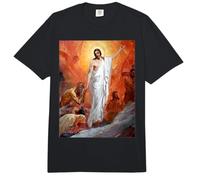 Jesucristo predicando a los Espíritus en el Infierno de la cárcel Comfort Colors Adult Heavyweight T-Shirt
