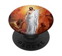 Jesucristo predicando a los Espíritus en el Infierno de la cárcel PopSockets PopGrip Adhesivo
