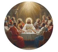 Jesucristo - Religión 68 Piezas Rompecabezas Infantil Animales Formas Especiales fe Puzzle Niños Kinder Können Es Nicht Machen Educativo Portátil Regalo 68 PCS