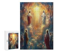 Jesucristo - Religión Puzzle 300 Piezas Construir 3D Maquetas fe Rompecabezas Educativo para Niños A 12 AñosAdultos DIY Creativo Aliviar Estrés Decoración300 PCS