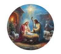 Jesucristo - Religión Puzzle 3D Cartón 120 Piezas Animales Formas Únicas fe Puzzle Niños Kinder Können Es Nicht Machen Educativo Decoración Regalo120 PCS