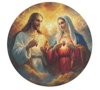 Jesucristo - Religión Puzzle 3D Cartón 195 Piezas Animales Formas Únicas fe Puzzle Niños Kinder Können Es Nicht Machen Educativo Decoración Regalo195 PCS