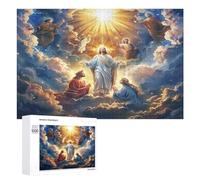 Jesucristo - Religión Puzzles 1000 Piezas 3D Impossible Familiar convicción Fe Desafío Intelectual para Adultos Y Niños A 12 Años DIY Moderno Juguete Educativo 1000 PCS