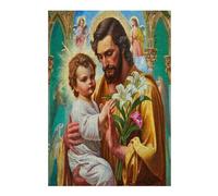 Jesucristo - Religión Puzzles 300 Piezas Construir Maquetas convicción Fe Rompecabezas para Adultos Desafío Intelectual Juguete Educativo 3D Moderno 300 PCS