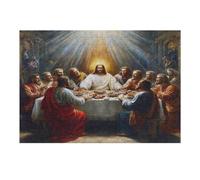 Jesucristo - Religión Puzzles 300 Piezas Maquetas 3D Construir Sin Pegamento fe Rompecabezas Educativo para Familia Desafío Intelectual Decoración Hogar 300 PCS