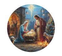 Jesucristo - Religión Rompecabezas Adulto Portátil 120 Piezas Animales Formas Especiales fe Puzzle Niños Kinder Können Es Nicht Machen Hombres Niñas120 PCS