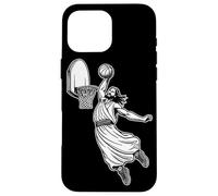 Jesucristo Slam Dunk Baloncesto Carcasa para iPhone 16 Pro MAX