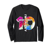 Jesucristo YO Soy 10 AÑOS DE JESÚS 10 DE Nacimiento Manga Larga