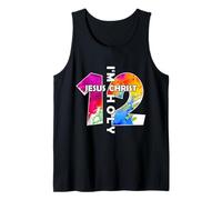 Jesucristo YO Soy 12 AÑOS DE JESÚS 12 DÍAS DE Nacimiento Camiseta sin Mangas