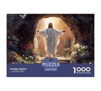 Jesús 1000 Piece, Adult Jesús Puzzle, Colorful Skill Game for The Whole Family 70x50cm/1000pcs