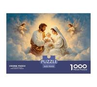 Jesús 1000 Piece for Adults Challenging Jesús Puzzle Game 70x50cm/1000pcs