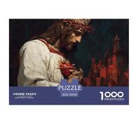 Jesús 1000 Piece for Adults - Challenging Jesús Puzzle Perfect for Game Night 70x50cm/1000pcs