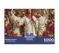 Jesús 1000 Piece Jesús Puzzle Adults, Teens, Kids, Toys, Gift, EduGatoional, Intellectual, Decompression, Fun Family Game 38x26cm/1000pcs