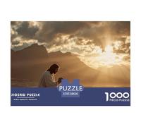 Jesús 1000 Piece Jesús Puzzle Adults, Teens, Kids, Toys, Gift, EduGatoional, Intellectual, Decompression, Fun Family Game 38x26cm/1000pcs