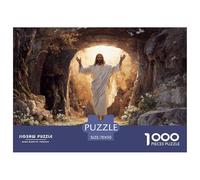 Jesús 1000 Piece Jesús Puzzle for Adults, Impossible Game of Skill for The Whole Family Home Decor 70x50cm/1000pcs