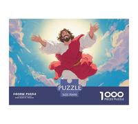 Jesús 1000 Piece Jesús Puzzle for Adults, Impossible Game of Skill for The Whole Family Home Decor 70x50cm/1000pcs