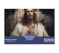 Jesús 1000 Piece Jesús Puzzles for Adults 38x26cm/1000pcs