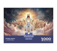 Jesús 1000 Piece Jigsaw Puzzle For Adults Family Challenge Toys Stress Relief Puzzle Exercise The Memory of The Brain For Adults Gifts 70x50cm/1000pcs