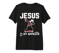 Jesús Abogado Navidad Nacimiento Pascua Crucificado Hijo de Dios Camiseta Premium