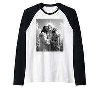 Jesus, Allah, and Buddha: A Symbol of Peace and Unity Camiseta Manga Raglan