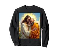 Jesus, Allah, and Buddha: A Symbol of Peace and Unity Sudadera