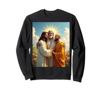 Jesus, Allah, and Buddha: A Symbol of Peace and Unity Sudadera