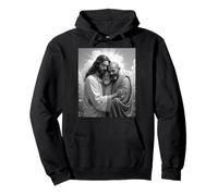 Jesus, Allah, and Buddha: A Symbol of Peace and Unity Sudadera con Capucha