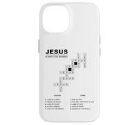 Jesus, Always The Answer - Christian Faith Crossword Puzzle Carcasa para iPhone 14