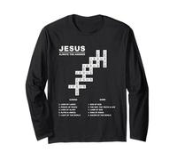 Jesus, Always The Answer - Christian Faith Crossword Puzzle Manga Larga